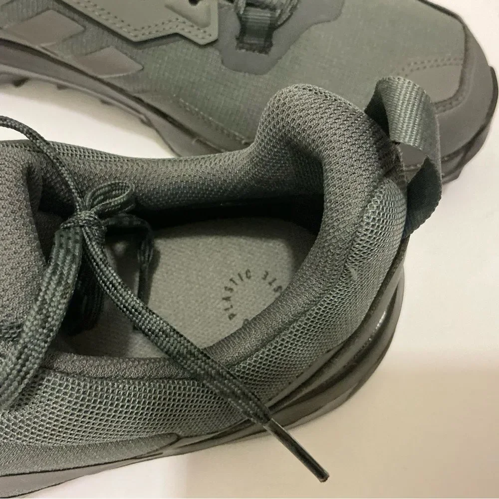 NWOB Adidas Terrex Dark Gray Trail Shoes size 11.5/46